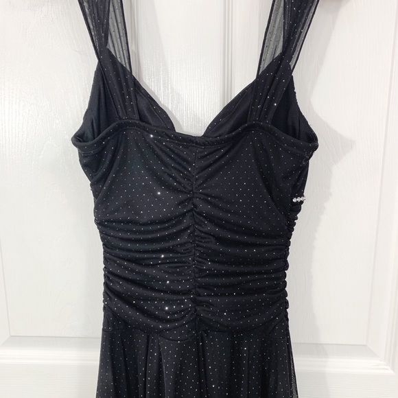 Semi Formal Rhinestone Dress - Picture 7 of 9